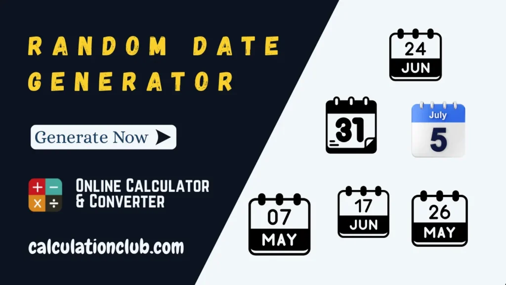 Random Date Generator